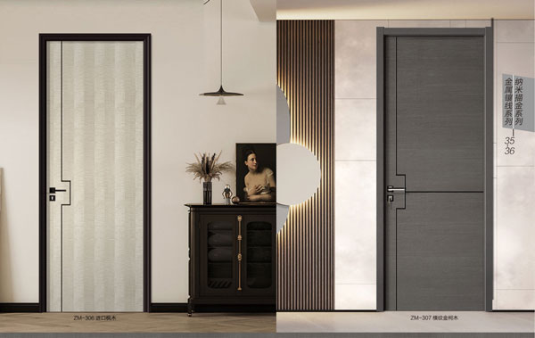 Wooden door